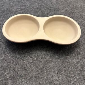 Pampered Chef Double Egg Cooker. Stoneware